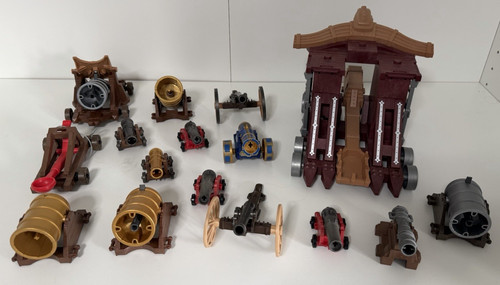Playmobil kanonen und katapult - und,