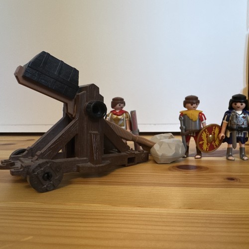 Playmobil römer katapult mit - playmobil,
